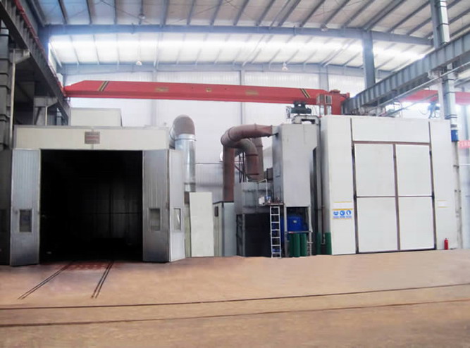 石油機(jī)械廠噴砂、噴漆房